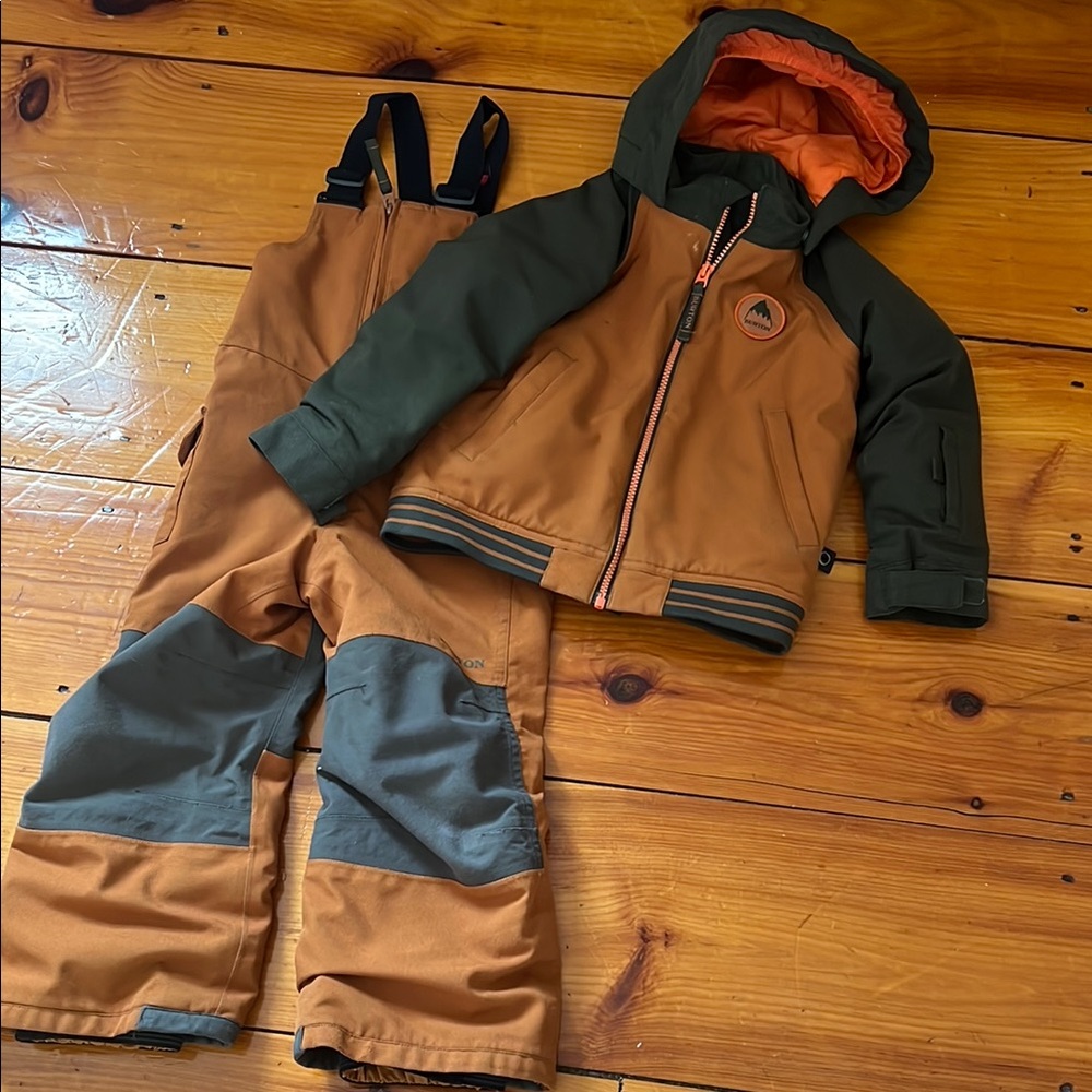 Burton Kids 4T Snow Bib & Jacket Set